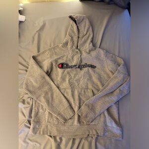 Champion grey men’s hoodie